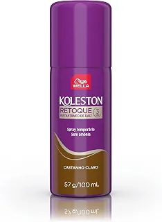 Retoque de Raiz Capilar Koleston Instantâneo, Castanho Claro, 100ml