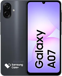 Celular Samsung Galaxy A07 128GB, 4GB, Câm. 50MP, Tela 6.7'- Preto