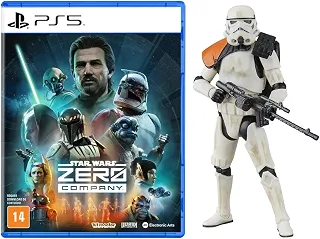 Bundle Star Wars Zero Company PlayStation 5 + Figura de Ação Hasbro Star Wars The Black Series Sandtrooper