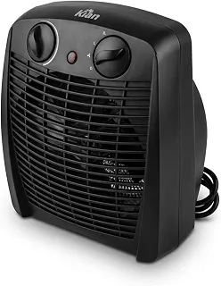 Kian Aquecedor Elétrico AQ-100 1500W 127V Preto com 2 Níveis de Aquecimento e Termostato