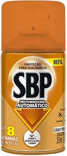 SBP Multi Inseticida Automático Refil 250ml - Duração até 8 semanas