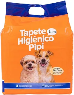 Tapete Higiênico para Cães 50 Unidades Premium Slim 50x60cm Antivazamento