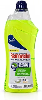 Casa KM Removedor de Ceras e Gorduras Multiuso Desengordurante 1L Remove Cera Tacolac e Brilho Fácil Limpeza Pesada de Pisos Laváveis