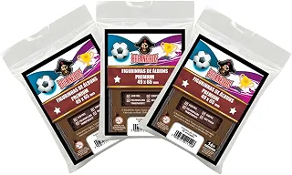 Kit com 3 pacotes de Sleeve Customizado PREMIUM para Figurinhas (49 x 65) - Protetor de Figurinha - Bucaneiros