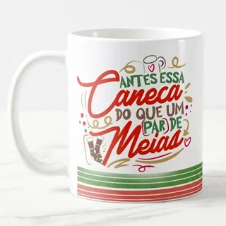 Caneca Amigo Secreto Amigo da Onça Inimigo Oculto Zueira