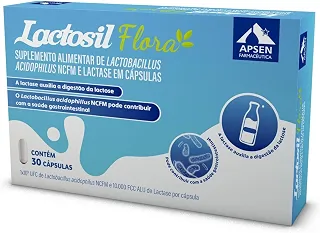 Lactosil Flora (lactase + Probiótico) C/30 Caps
