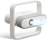 AOC Projetor inteligente com resolução nativa 1080P e suporte a 4K, 15000 lúmens, Android 13, Wi-Fi 6 e Bluetooth 5.2, foco automático e correção de distorção trapezoidal,rotação de 360°