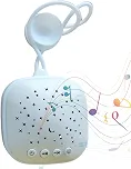 Ruído Branco Bebê Dorminhoco com 10 Sons Calmantes e Luz Noturna Portátil