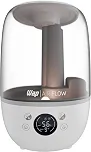 WAP Umidificador de Ar WAP AIR FLOW DIGITAL 3 em 1 Silencioso 23h de Autonomia 3 Níveis de Névoa Reservatório Para Essência