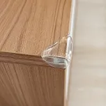 Protetor de Quina em Silicone Transparente Guiludy Baby para Móveis com Adesivo(8)