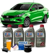 Kit Troca de Oleo + Filtro Combustivel e Oleo Fiat Cronos 1.3 Firefly 2018 A 2024