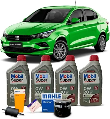 Kit Troca de Oleo + Filtro Combustivel e Oleo Fiat Cronos 1.3 Firefly 2018 A 2024