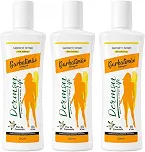Kit 3 Sabonetes Líquidos Íntimos Femininos Barbatimão Flor de Camomila 200ml Ginecologicamente Testado Higiene Íntima Dermon Life