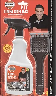 Kit Limpa Grelhas Prime Grill