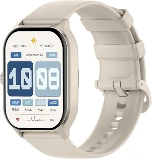 Smartwatch Relógio Inteligente Tela HD 2,01 Polegadas, 120+ Modos Esportivos, Chamadas Bluetooth, Resistente Água 1ATM, Bateria 700mAh Longa Duração, iOS Android