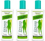 Kit 3 Sabonetes Líquidos Íntimos Femininos Barbatimão Flor de Erva Doce 200ml Suave Ginecologicamente Testado Higiene Íntima Dermon Life
