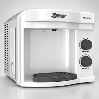 Purificador Leaf Pury Compact Filtro 7 Etapas Compressor Gelada Natural (Branco, 220v)