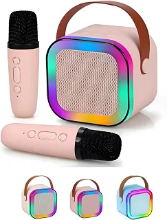 Karaoke Infantil Sem Fio Com Conexão Bluetooth 2 Microfones