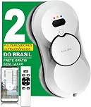 Robô Limpa Vidros Lilin HCR10, Limpeza de Janelas Automática, Bivolt, com Controle Remoto e App, Compatível com Amazon Echo