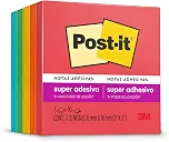POST-IT 3M Bloco de Notas Adesivas Coleção Diversão Colorida 450 Folhas