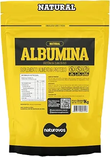 Albumina Natural 1Kg - Naturovos, Naturovos