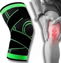 Joelheira De Compressão Ortopédica Para Articulação Alivia Dores Prevenção e Recuperação Esportiva Corrida Futebol Basquete Crossfit Academia Musculação Volêi Futsal Premium