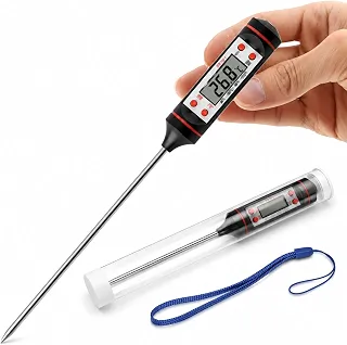 Termômetro Digital Culinário - Medidor de Temperatura para Cozinha