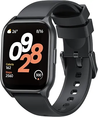 Relógio Inteligente Tranya ES10 1.83“ Tela HD Touch, IP68 à Prova d‘Água, Bateria de 7-10 Dias, Monitoramento Esportivo, Chamadas Bluetooth, Notificações, Smartwatch