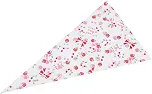 Sacos de Pipoca Transparentes Em Formato de Cone, Sacos de Doces de Celofane de Tamanho Flexível Com Laços Torcidos, Material PET de Qualidade Alimentar, Laços Decorativos Dourados, Pacote de 50, Ideal para Casamentos e Eventos (Cherie: 3 fios*17CM*30CM)