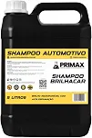 Shampoo Automotivo Concentrado Neutro Primax 5L - Shampoo Para Carros Com Cera Alto Brilho e Alta Espumação
