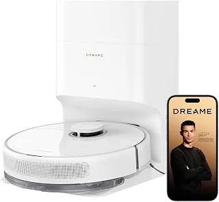 DREAME D15 Plus Robô Aspirador e Mopa, 13.000Pa, Autoesvaziamento, 127V