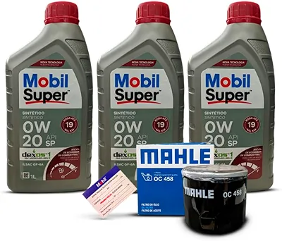 Kit Troca Oleo 0w20 + Filtro Fiat Cronos 1.0 Firefly 2022 A 2024
