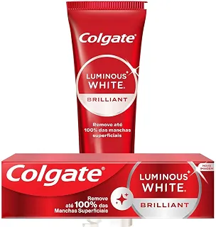 Colgate Creme Dental Clareador Luminous White Brilliant 70g - Edição Limitada