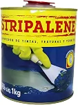 Stripalene Removedor de Tintas, Texturas e Vernizes, 1 kg, Lavável com Água, Alta Eficiência