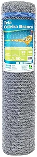 Tela metálica para galinheiro fio 18 BWG x 1,8 m rolo com 50 metros - Morlan