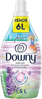 Amaciante de Roupa Concentrado Downy, Seiva de Alfazema, 1,5L