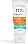 Protetor Solar 12HS Clareador 15 Tipos De Manchas Toque Seco Biosole Oxy FPS 85 Ada Tina