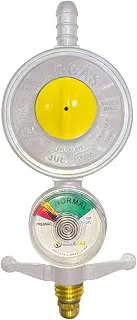 Registro Regulador de Gás IMAR doméstico 2kg/h com manômetro 2001/06B