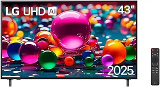 Smart TV 43' LG 43AU801C0SA 4K