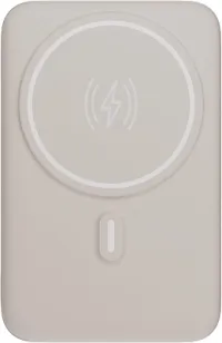 Geonav Power Bank, Carregador Portátil Universal por Indução 10.000mAh, Carregamento rápido*, Suporte Dobrável, Compatível com MagSafe® PB10MAGOW Off White
