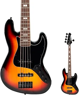 Contrabaixo 5 Cordas Ativo Waldman GJJ405A TS