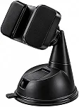 Suporte Veicular para Celular GPS com Ventosa a Vácuo Rotativo 360° Fixação por Ventosa no Painel e Vidro Compativel com Todos Smartphones - Premium