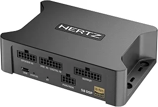 Processador de Audio Ultra Compacto 8 Canais Automotivo Náutico Hertz S8 DSP