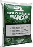 Terra Vegetal 20kg Orgânica Para Plantas Jardins Horta E Vasos