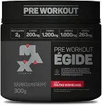 Suplemento Pré-Treino Max Titanium Égide, Frutas Vermelhas, 300g