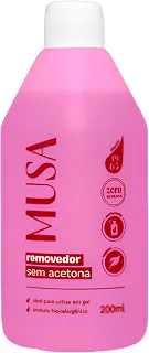 Removedor de Esmalte sem Acetona Musa, 200ml