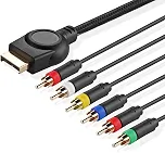 TNP PS2 Cabo componente premium YPbPr cabo componente de vídeo RCA AV para PlayStation 2/3 (PS2/PS3)