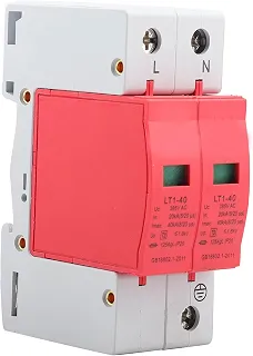 Protetor de Surto Telefônico 2P 40 Up 1800V Invólucro Antichama