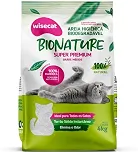 Bionature Areia Higiênica para Gatos Biodegradável Wisecat 4kg
