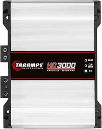 Módulo Taramps HD 3000 2 ohms 3000 W RMS Amplificador Som Automotivo